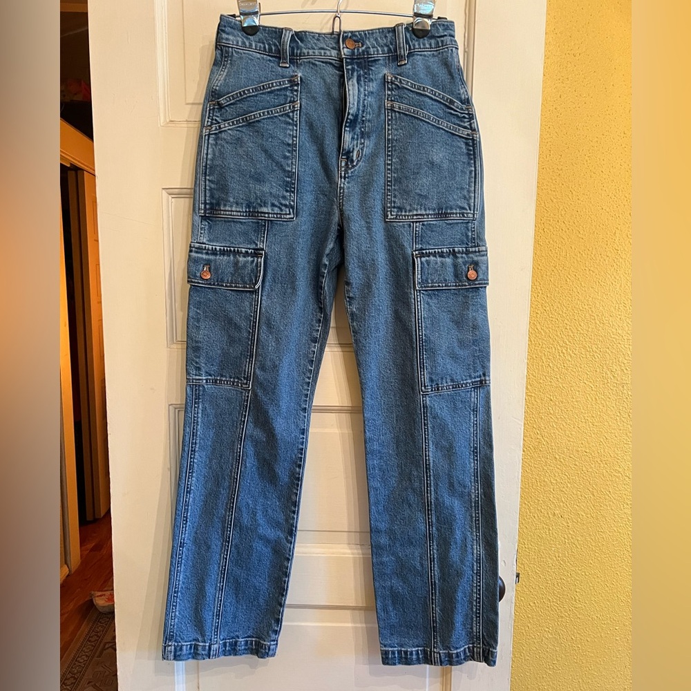 Madewell ‘90s Straight Cargo Jeans | size 27